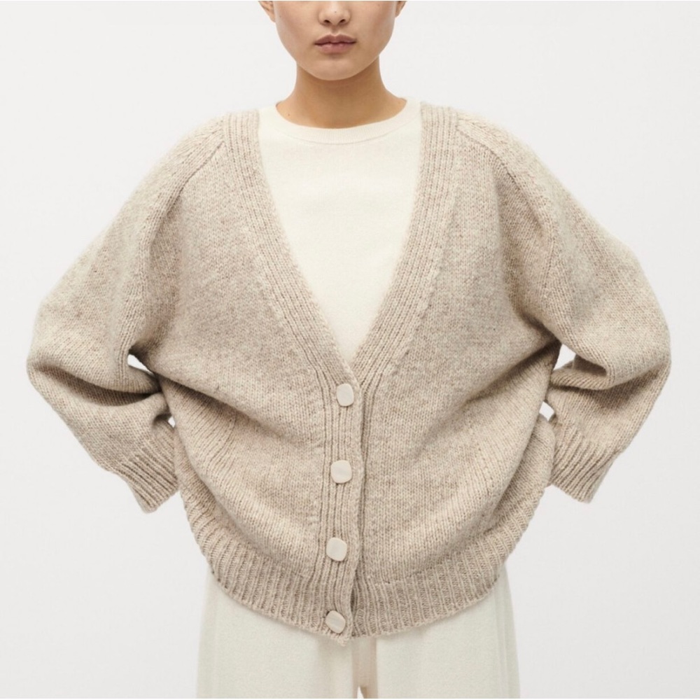 Babaa No. 51 Cardigan in Mist